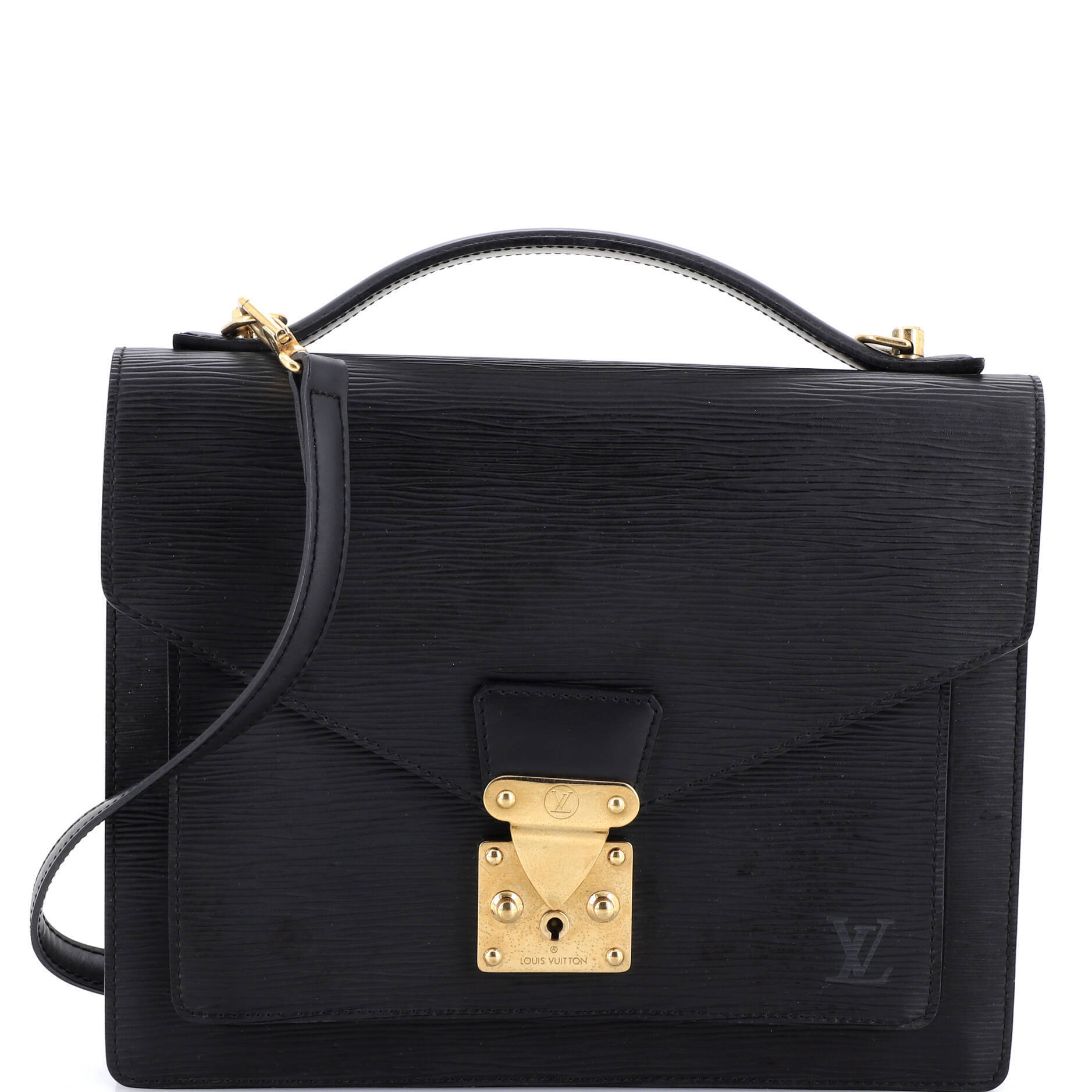 Louis Vuitton Monceau Handbag Epi Leather